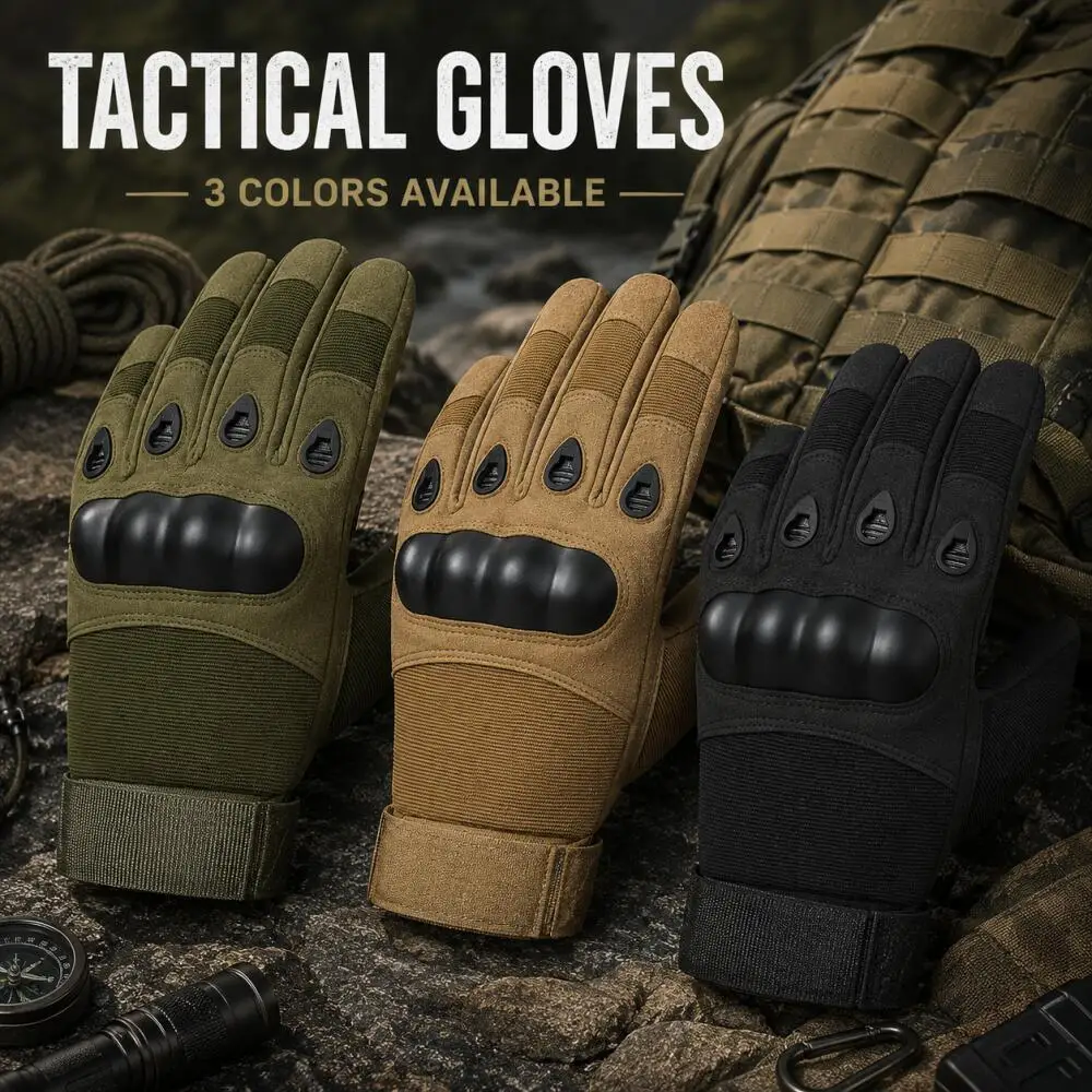 Work Glove Impact - Guantes Tácticos Resistentes a Impactos, Transpirables,