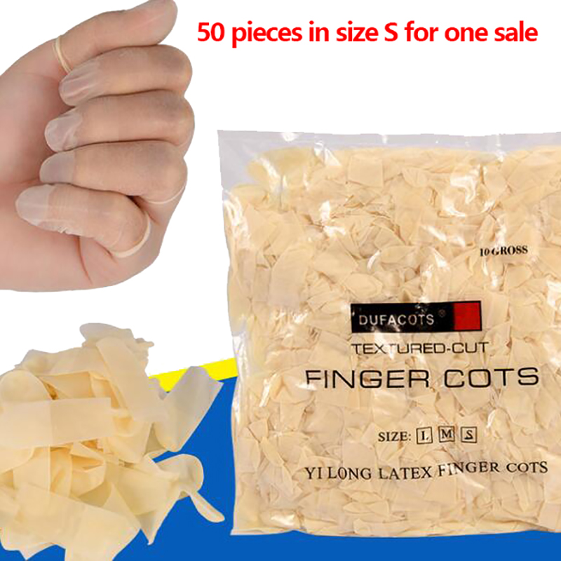50 unidades/paquete de fundas  - Latex Disposable Glove reseña y precio