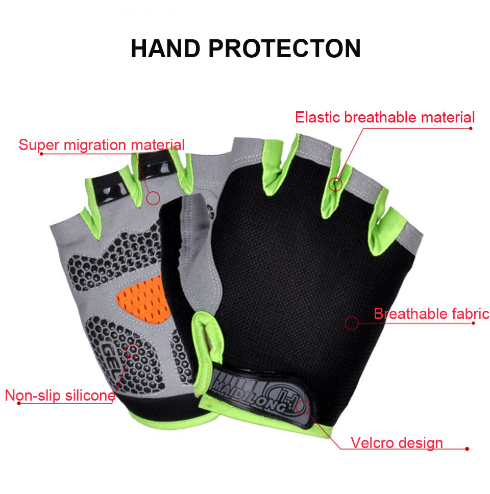 Guantes sin dedos transpirable - Workout Glove Gym reseña y precio