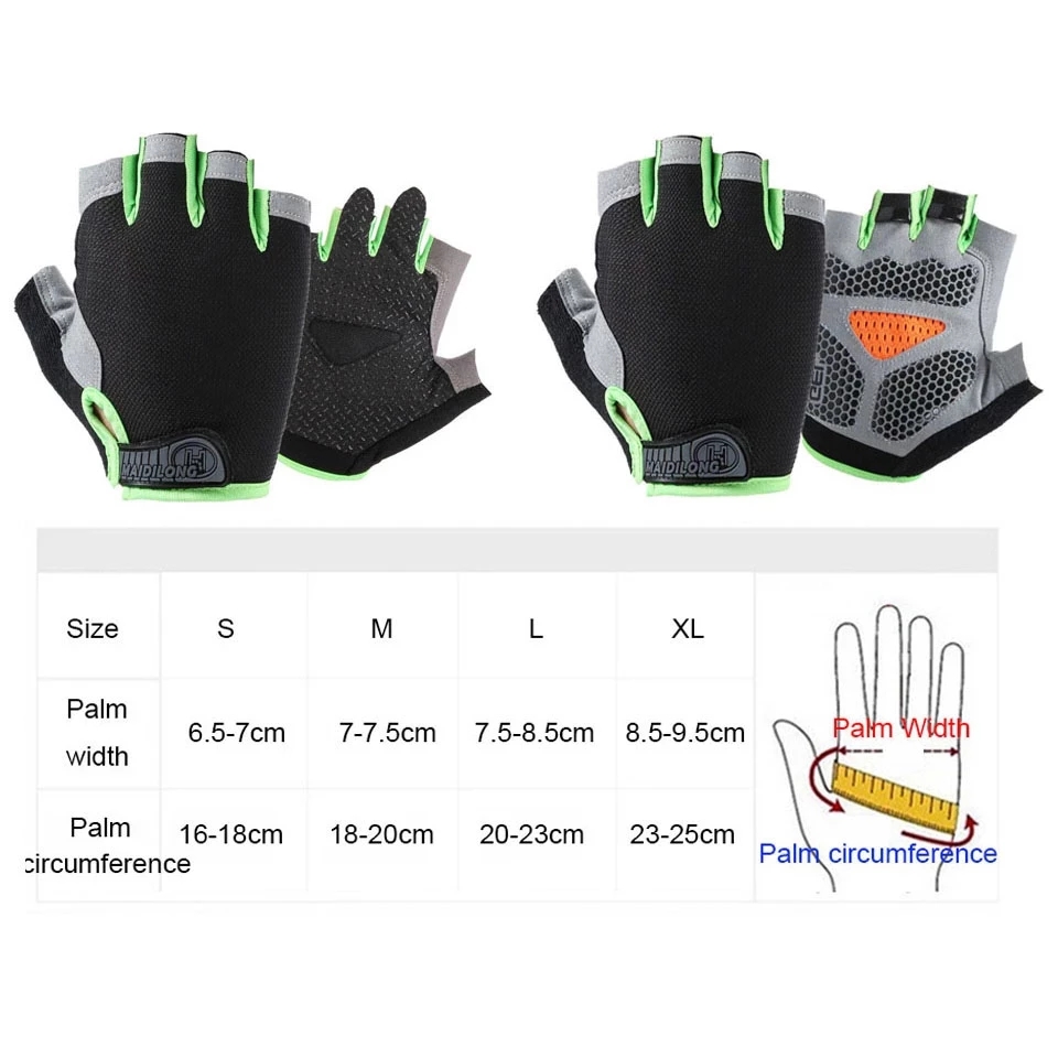 Guantes sin dedos transpirable - Workout Glove Gym reseña y precio