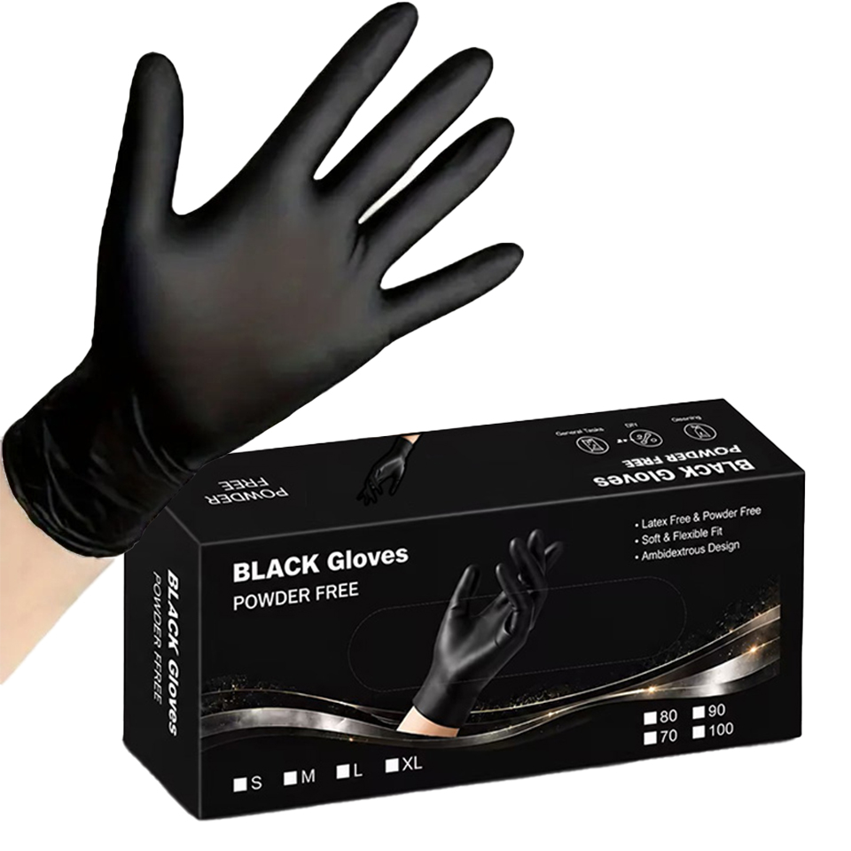 Caja de 100 Guantes de Nitrilo - Latex Disposable Glove reseña y precio