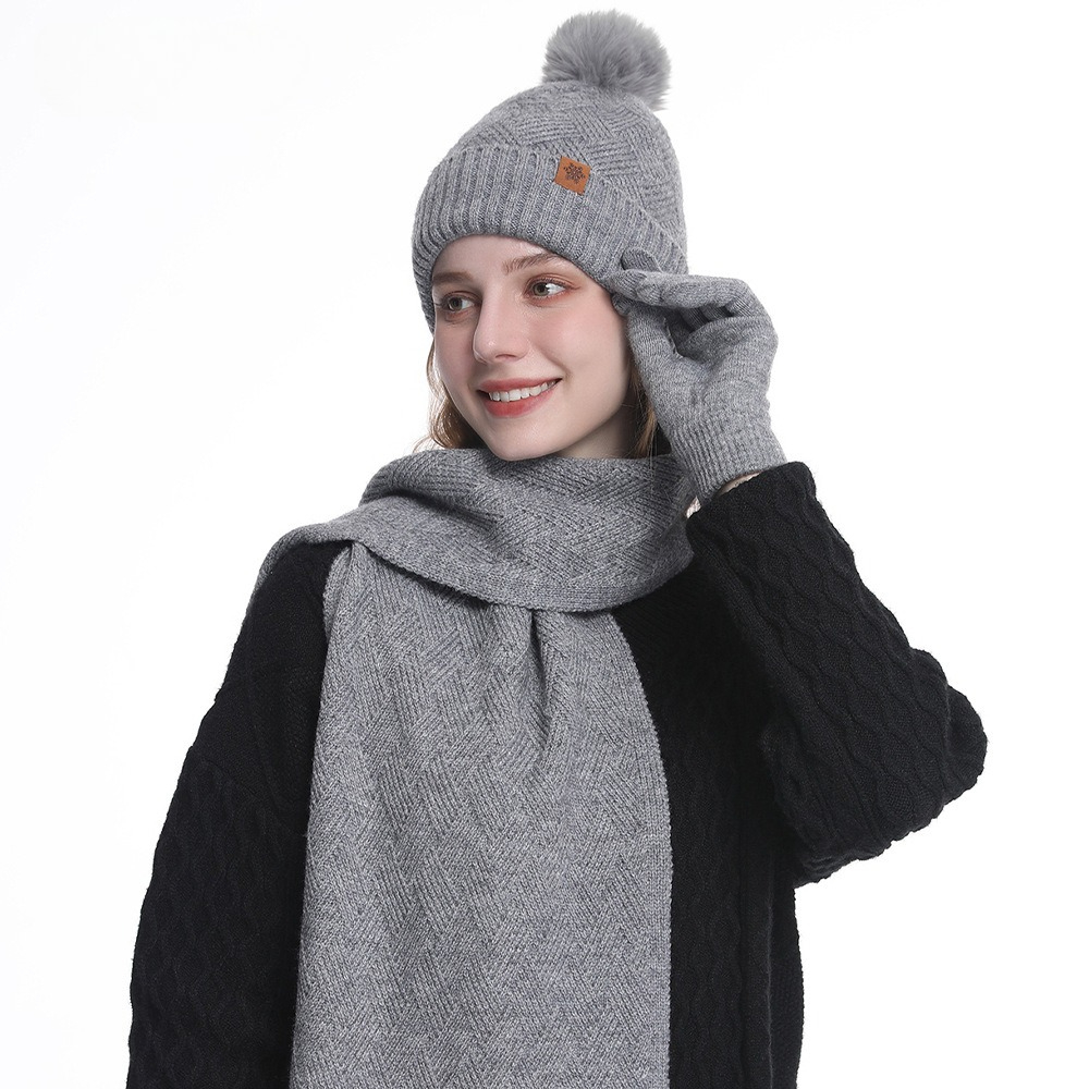 Gorros de punto con forro pola - Wool Glove Lined reseña y precio