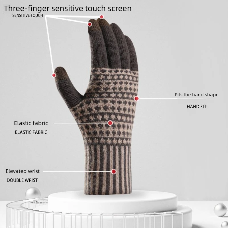 Nuevos Guantes Táctiles para H - Wool Glove Lined reseña y precio